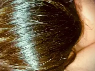 Deepthroat Brunette Sucks & Swallows