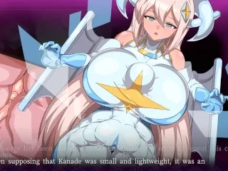 Lesbian Futanari Fucking in Dungeon - Mage Kanade, Blonde Succubus