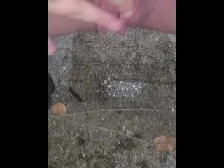 Piss Play Outside at Night - (pornstar names)