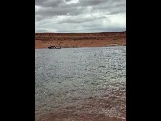 Piss Slut Mesa Pissing - Lake Powell