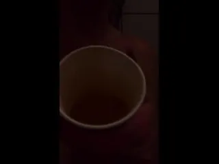 Drunk on Pee Slut