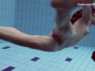 Liza Rachinska's Hottest Girlfriend Swimming Pool Sex