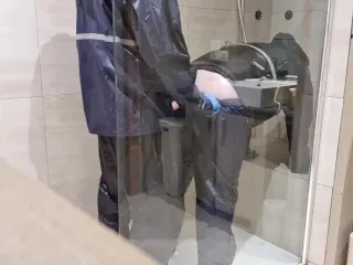 Hot Piss Play Shower Doggystyle