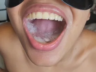 Upside-Down Throat Fuck & Cum Shower (09/30/23)