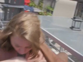 Rooftop Blowjob with Ashton Hart