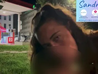 Gas Station Blowjob Publicly