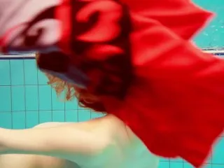 Marketa Hairy Brunette Teen Underwater Hardcore Swimming