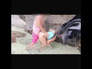 Risky Beach Fuck on Pinay Island - Big Ass Action