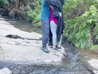 River Side Desi Outdoor Sex - Indian Couple's Risky Lovemaking