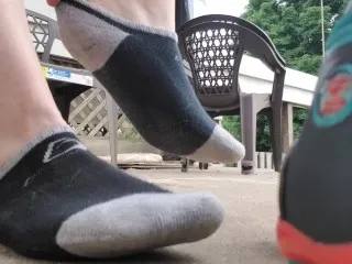 Kinky Shoe Play Fetish Scene