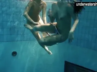 Hot Teens Pool Sex: Andrea & Monica