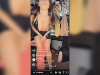 Instagram Slut Live: Exposes Nude Haul Try On