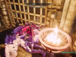 Skyrim LE Thicc Lulu Action - Dawnguard Porn Scene