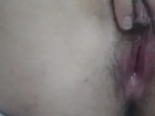 Hairy Coed Masturbates to Orgasm. Young Student Loves & Moans