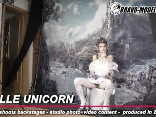 Adelle Unicorn Cosplay Backstage Shoot - Bold & Steamy