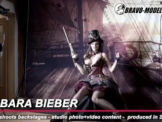 400-Barbara Bieber Backstage Sexy Shoot