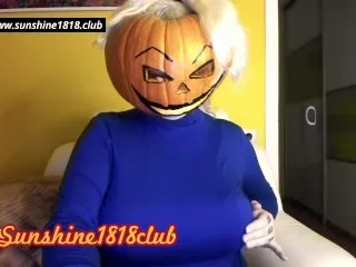 Oct 31st: Spooky Night, Big Boob Pumpkin Freak