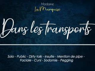 Trans Transport Frustration French Solo Audio Porn