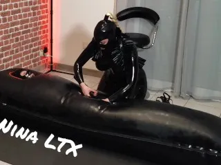 New Inflatable Mattress Blowup Porn Scene