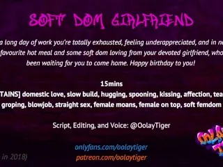 Dom Softgirl: Oolay-Tiger's Erotic Roleplay