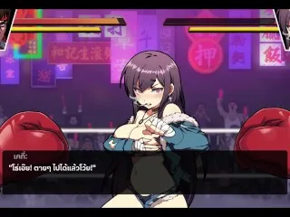 (Boxing Waifu Episode 1 - Gorgeous Fighter, Fight Scene)