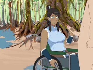 Korra Gets Handjob by HentaiSexScenes - Four Elements Training Sex Scene 108