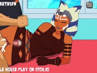 Ahsoka Thick Thighs Creampie - Deep Hole Action