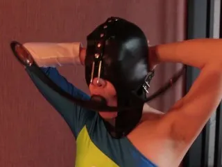 Kyoko Dance Instructor Masked Training with Nose Hooks