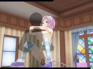 3D Hentai - Hardcore Neptunia Room Action (Choujigen Game Neptune Animation)