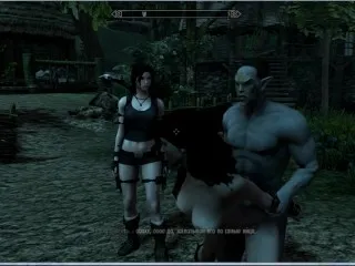 Elf Porn Star Outdoor Hardcore Sex @ Home | Skyrim X-Mods