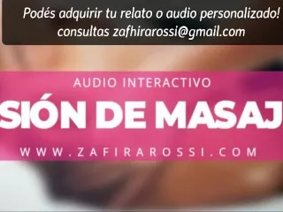 Argentinian ASMR Massage Audio Session [Interactive] - Relaxing Intimacy