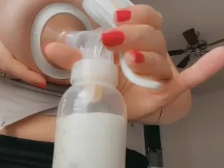 Big Mommy ASMR Milkers Pump Hard