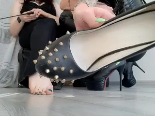 Dominatrix Boot Fetish - High Heels Action