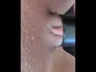 Big Pierced MILF Sucks Hard