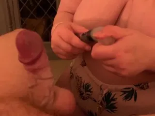 Edging to Big Cumshot Post No Nut Nov!