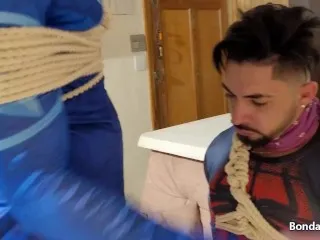 Bebecito, Matheuz: Tied & Gagged, Intense Fucking, Mouth Cumshot