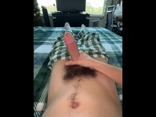 Hairy Stroking Solo