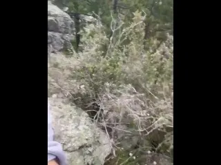 Jane's Mountainside Rough Fuck by Hiker