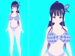 Aoi Nabi 3D Beach Bikini Summer Outfit - Koikatsu!