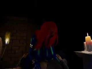 Chris Redfield Caves to Big Blue Tits Mystique