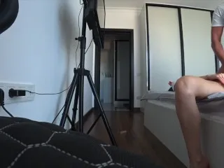 Cheating Wife Fucks Neighbor While Husband Works.Taboo