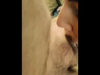 Girl Sucks for Cum - Intense Action