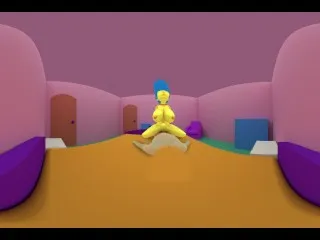 VR Sex with Marge Simpson