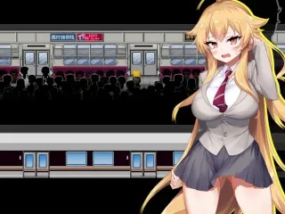 Gold-Haired MILF Rubbed, Fucked on Train (Live) - RPG Adult Game