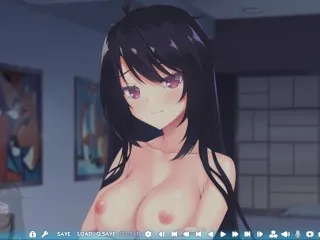 Kaguya, Post-Sex Talk & Nude Scene. Hentai Game Tenshi Souzou RE-BOOT!