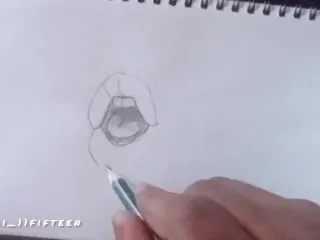 Drawing Lips Part 1 - Intense Lip Action