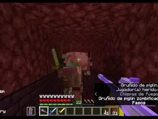 Cum on Minecraft Porn