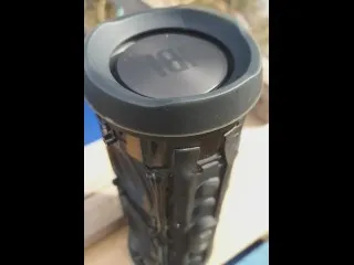 Speaker Shakes with Intense Vibrations