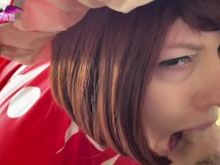 MHA Kinoko Komori Mushroom POV Blowjob