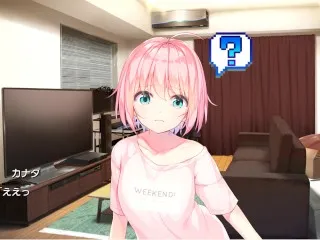 Kanaata's Cute Gaming! (Hentai Game: Electronic Maiden Commands!) [Vtuber V-Tits]